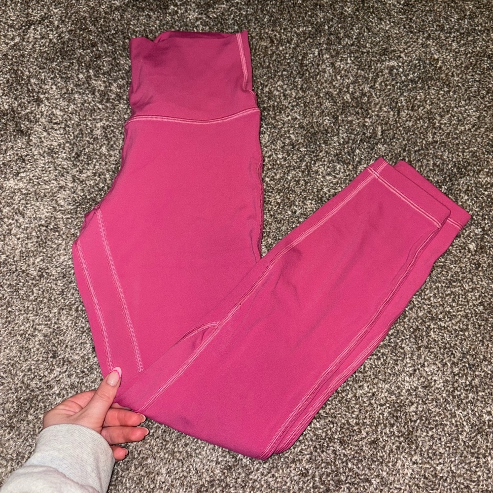 Pink Lululemon Leggings